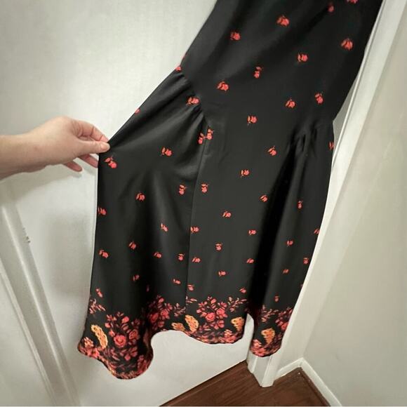 Free People On My Own Printed Maxi Dress Size Medium - Picture 7 of 13